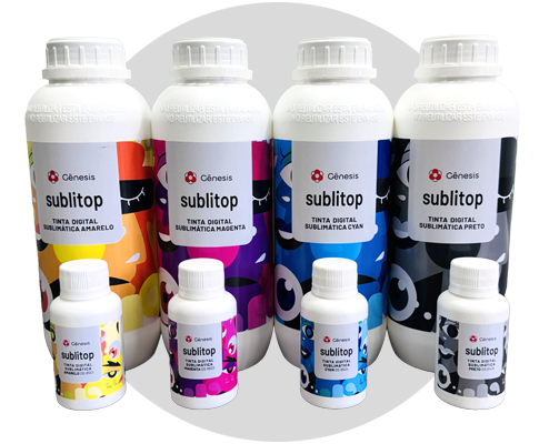 Tinta Sublimática Sublitop Intenso