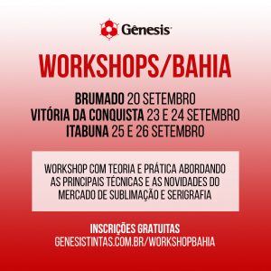 Workshops Bahia Gênesis