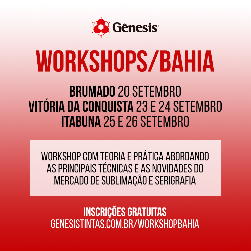 Workshops Bahia Gênesis